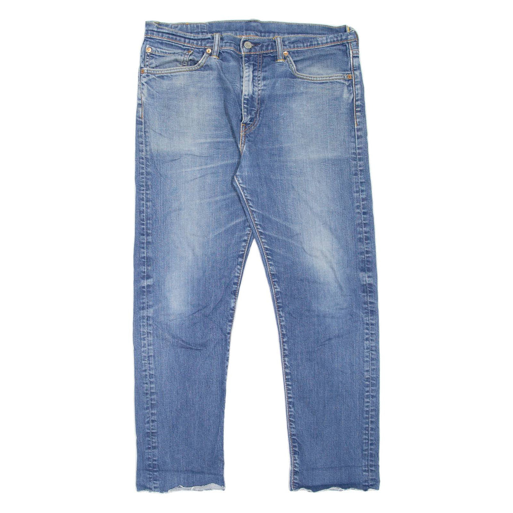 LEVI'S 508 Jeans Mens Blue Regular Tapered Stone Wash W34 L26