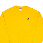 STARTER Mens Sweatshirt Yellow M