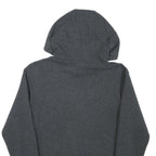 ELLESSE Womens Grey Hoodie UK 6 Cotton Blend Pullover Casual Sweatshirt