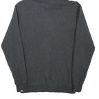 ELLESSE Womens Grey Hoodie UK 6 Cotton Blend Pullover Casual Sweatshirt