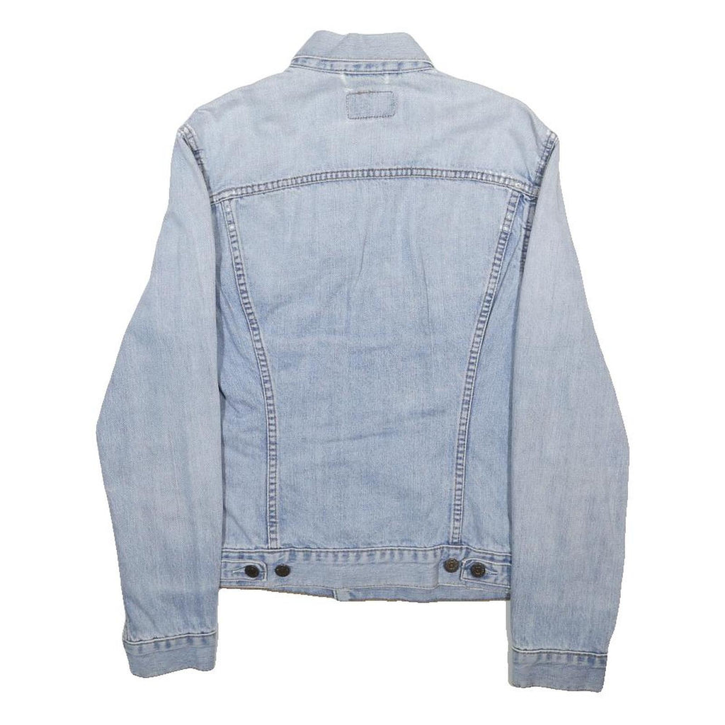 LEVI'S Womens Blue Denim Jacket M Cotton Classic Button Closure Casual Wear