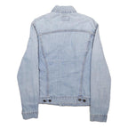 LEVI'S Womens Blue Denim Jacket M Cotton Classic Button Closure Casual Wear