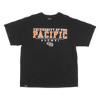 JANSPORT Mens Black University Of The Pacific Alumni Graphic T-Shirt XL Crew