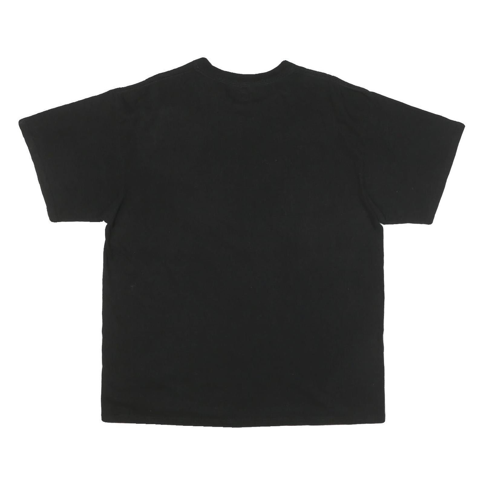 JANSPORT Mens Black University Of The Pacific Alumni Graphic T-Shirt XL Crew