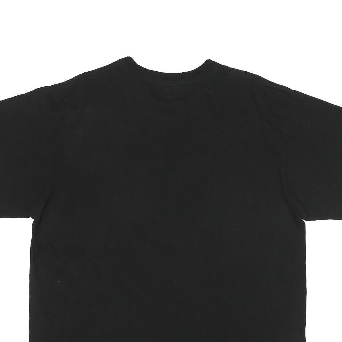 JANSPORT Mens Black University Of The Pacific Alumni Graphic T-Shirt XL Crew