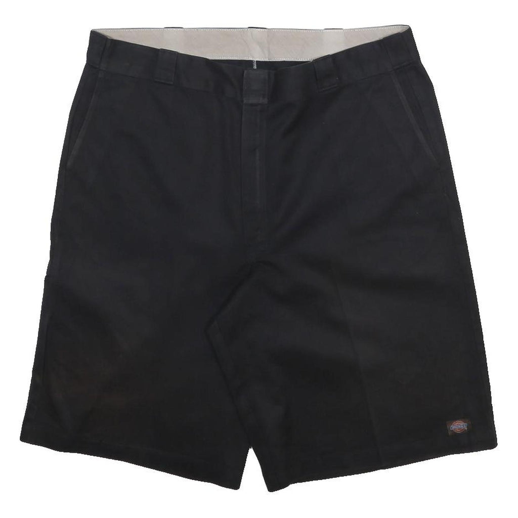 DICKIES Mens Shorts Black Casual XL W40 Workwear Cotton Blend