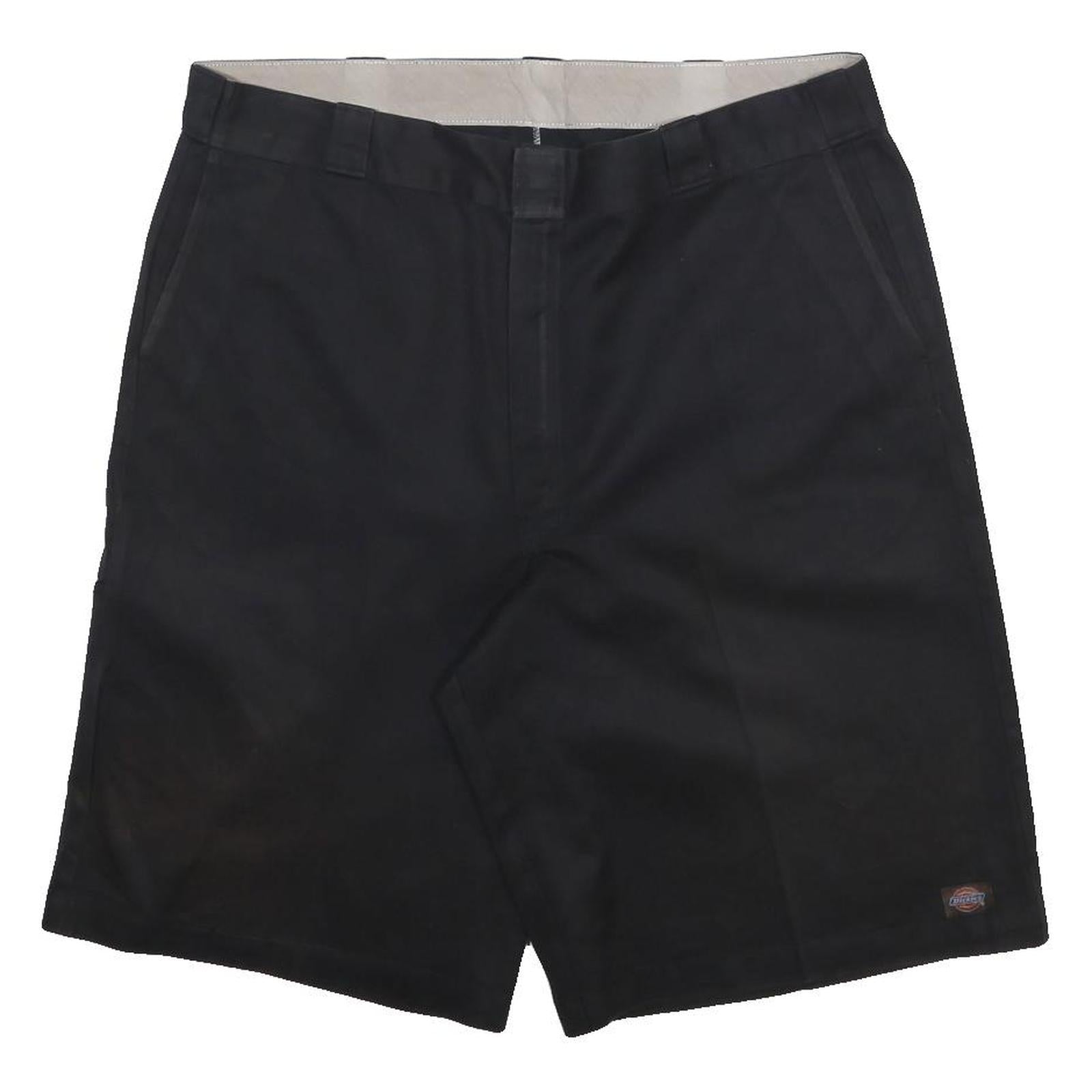 DICKIES Mens Shorts Black Casual XL W40 Workwear Cotton Blend