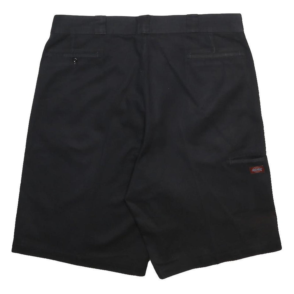DICKIES Mens Shorts Black Casual XL W40 Workwear Cotton Blend
