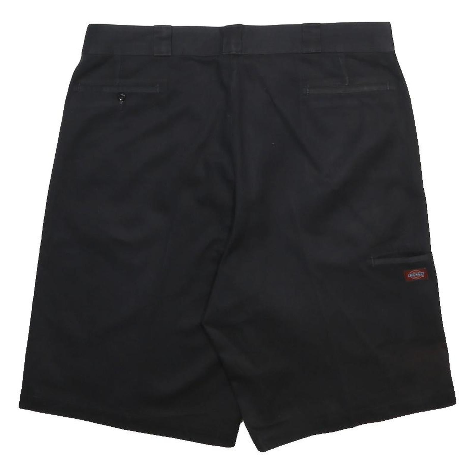 DICKIES Mens Shorts Black Casual XL W40 Workwear Cotton Blend