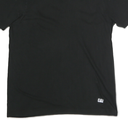 CAT Mens Black Graphic T-Shirt XL Short Sleeve Crew Neck Cotton Comfort
