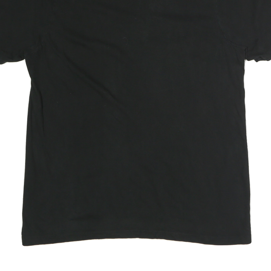 CAT Mens Black Graphic T-Shirt XL Short Sleeve Crew Neck Cotton Comfort