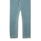 LEVI'S Mens Slim Blue Denim Light W31 L29 Zip Jeans Casual Classic