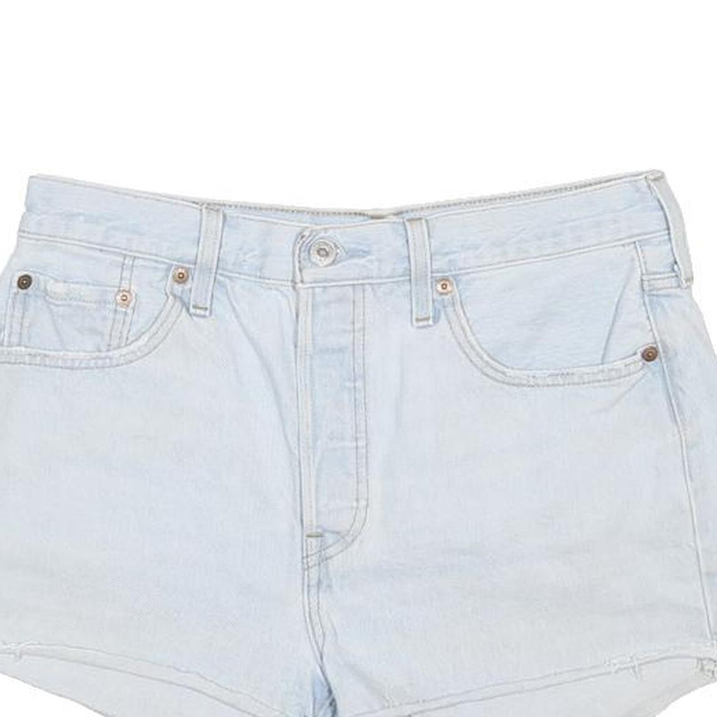 LEVI'S Womens Shorts Blue Casual Denim M W29 Summer Festival Cut-Off