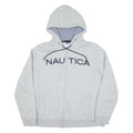 NAUTICA Womens Grey Hoodie Full Zip XL