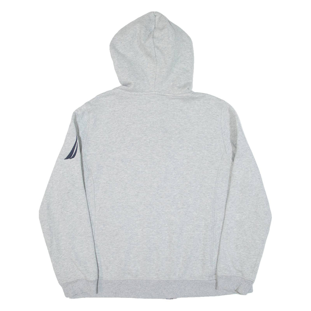 NAUTICA Womens Grey Hoodie Full Zip XL
