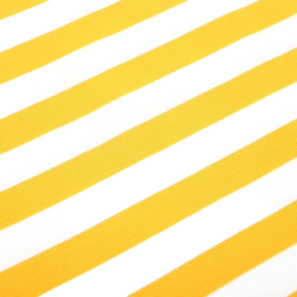 NIKE Mens Yellow & White Striped Cotton Short Sleeve Polo Shirt L Casual