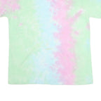 SUNSTATIONS Mens Pastel Tie Dye Cotton Graphic T-Shirt 2XL Short Sleeve Crew
