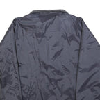 LEGEA Mens Blue & Black Reversible Zip Front Jacket M Polyester Sportswear