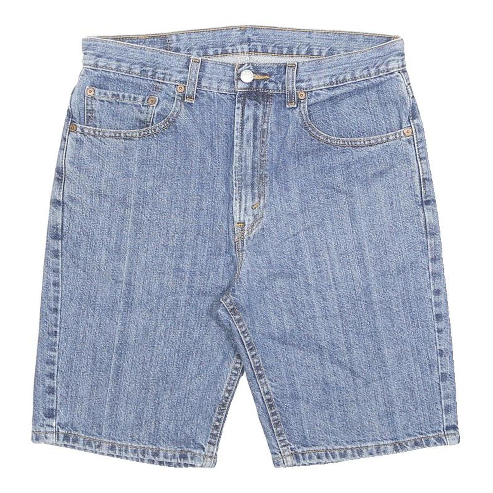 LEVI'S Mens Shorts Blue Denim Classic M W32 Casual Cotton Summer