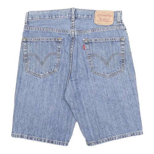 LEVI'S Mens Shorts Blue Denim Classic M W32 Casual Cotton Summer