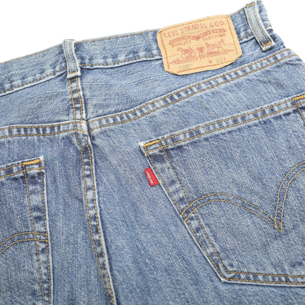 LEVI'S Mens Shorts Blue Denim Classic M W32 Casual Cotton Summer