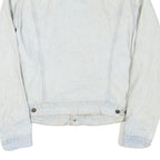 LEVI'S Mens Blue Denim Jacket M Cotton Blend Button Closure Classic Fit Casual