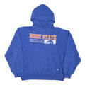 RUSSELL ATHLETIC Mens Blue Boise State Pullover Hoodie L Vintage Sportswear
