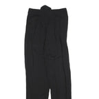 REISS Womens Black Slim Tapered Trousers W26 L32 Elegant Office Wear