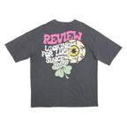 REVIEW Womens T-Shirt Grey 2XL