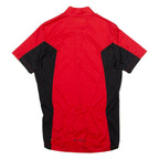 VAUDE Cycling Mens Jersey Red 1/4 Zip S