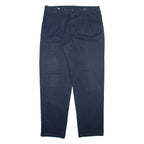 DICKIES Mens Trousers Blue Relaxed Tapered W38 L33