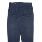 DICKIES Mens Trousers Blue Relaxed Tapered W38 L33