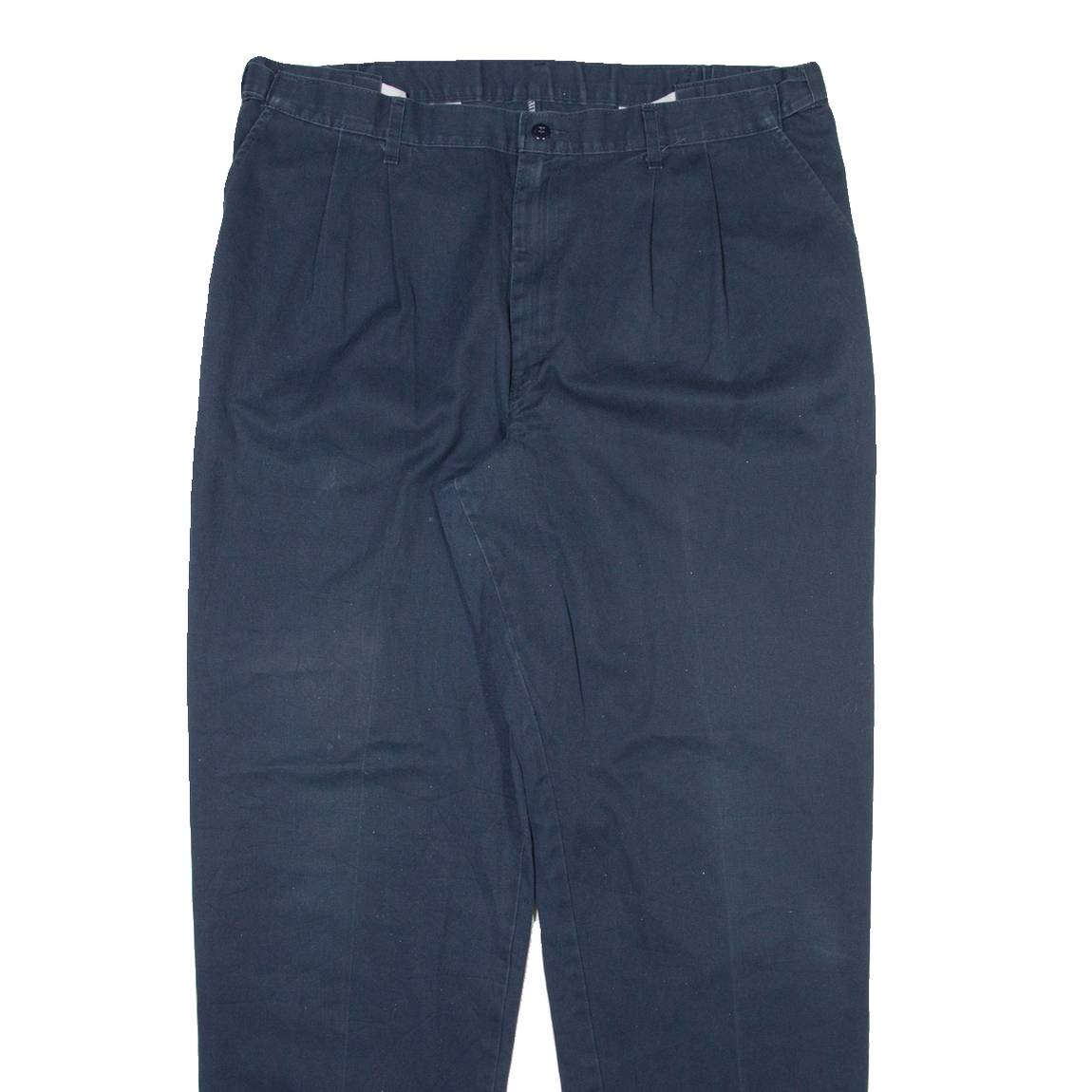 DICKIES Mens Trousers Blue Relaxed Tapered W38 L33
