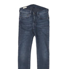 LEVI'S 519 Mens Slim Blue Denim Medium Wash W29 L32 Slim Fit Zip Jeans