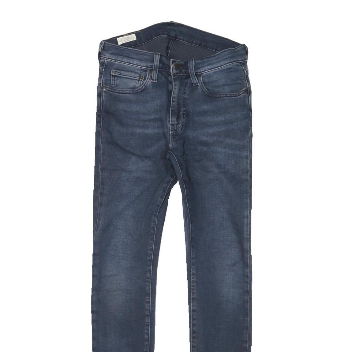 LEVI'S 519 Mens Slim Blue Denim Medium Wash W29 L32 Slim Fit Zip Jeans