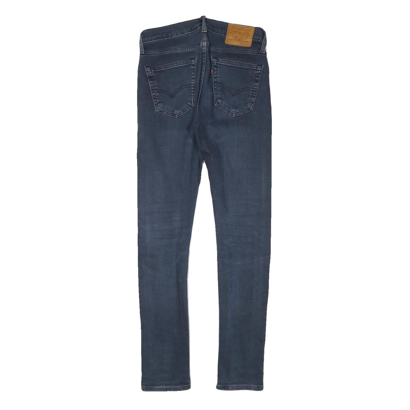 LEVI'S 519 Mens Slim Blue Denim Medium Wash W29 L32 Slim Fit Zip Jeans