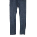 LEVI'S 519 Mens Slim Blue Denim Medium Wash W29 L32 Slim Fit Zip Jeans