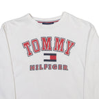 TOMMY HILFIGER Mens Sweatshirt White S