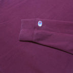 CHAMPION Mens Maroon Crew Neck L Cotton Sweatshirt Pullover Casual Wear