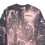 CHAMPION Mens Black & Pink Graphic Long Sleeve Crew Neck T-Shirt M