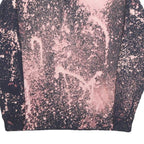 CHAMPION Mens Black & Pink Graphic Long Sleeve Crew Neck T-Shirt M