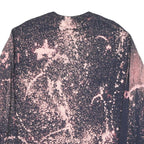 CHAMPION Mens Black & Pink Graphic Long Sleeve Crew Neck T-Shirt M