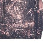 CHAMPION Mens Black & Pink Graphic Long Sleeve Crew Neck T-Shirt M