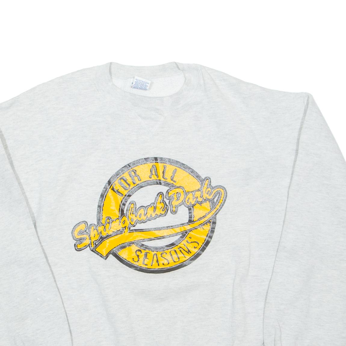 RUSSELL ATHLETIC Springbank Park Mens Sweatshirt Grey L
