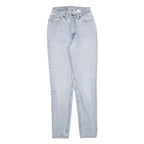 LEVI'S 512 Tapered Womens Jeans Blue Slim Tapered Denim Light W25 L31