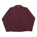 REEBOK Mens Maroon Pullover Plain Crew Neck Basic Knit Jumper M Polyester