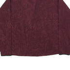 REEBOK Mens Maroon Pullover Plain Crew Neck Basic Knit Jumper M Polyester