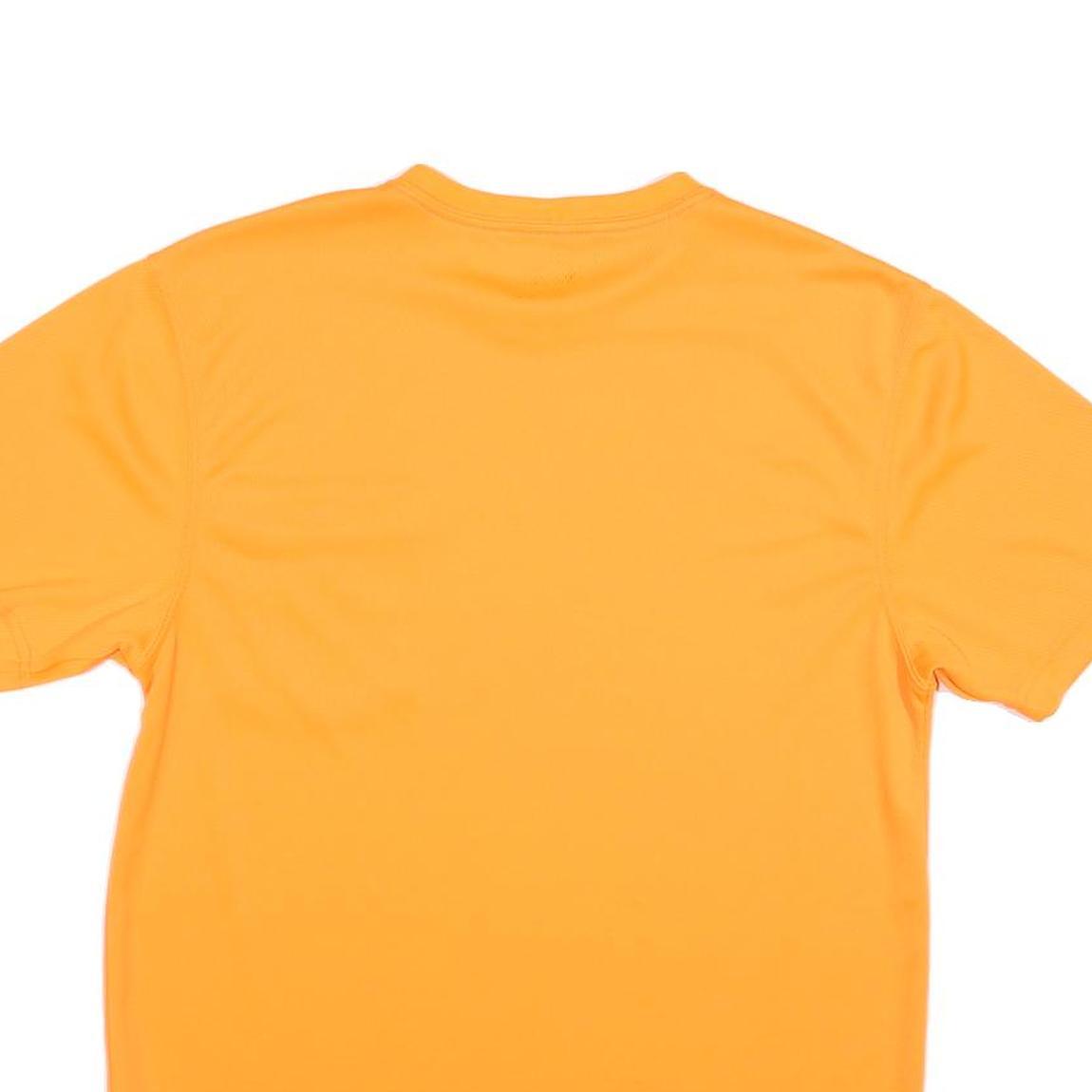 CARHARTT Mens Orange Pocket T-Shirt S Short Sleeve Crew Neck Logo Workwear