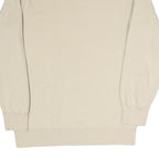 PUMA Mens Beige XS Crew Neck Cotton Blend Sweatshirt Logo Athletic Pullover