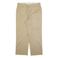 DICKIES Mens Trousers Beige Regular Straight W34 L26